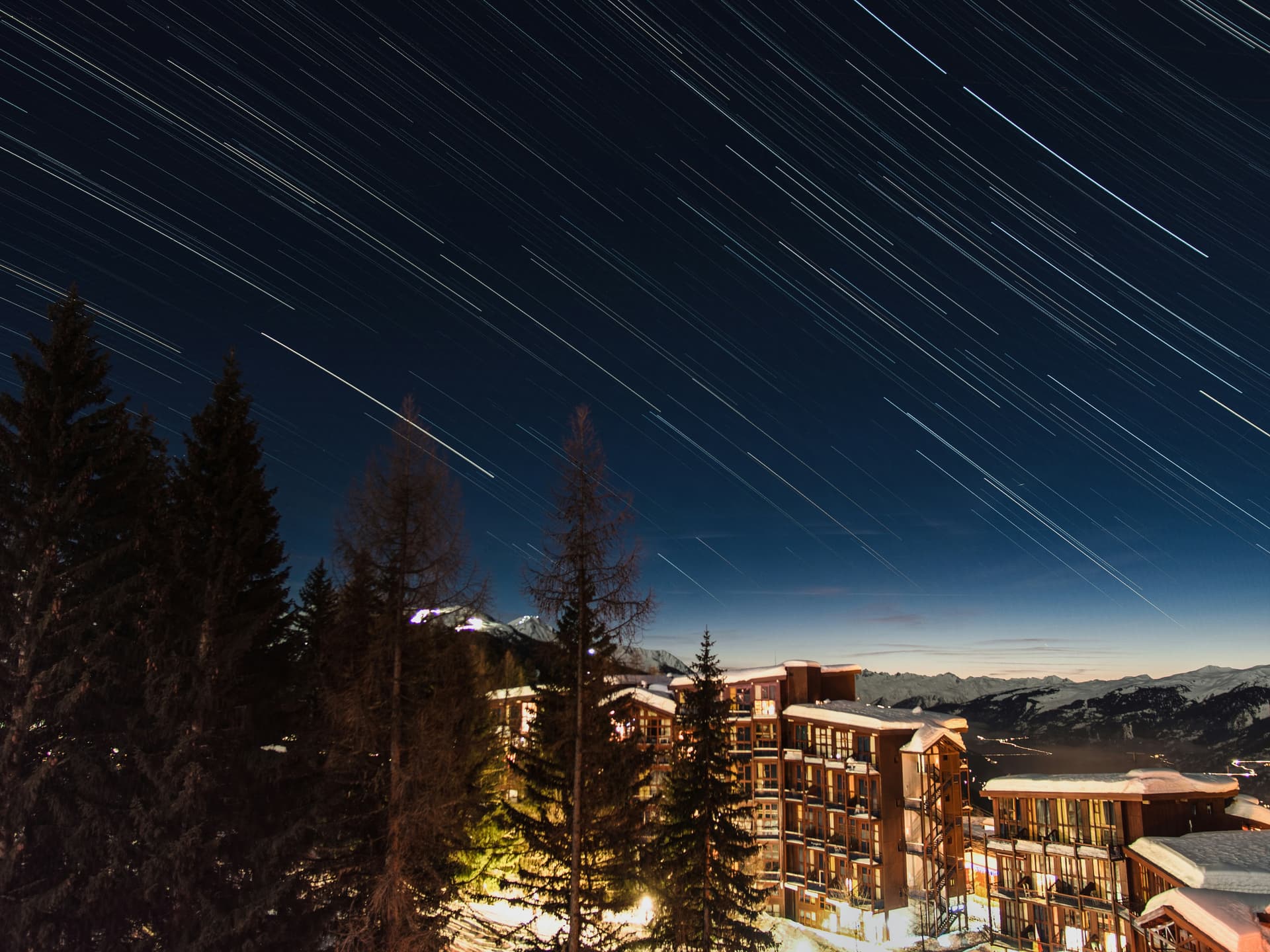 Les-Arcs-France-Starry-Night-Sky